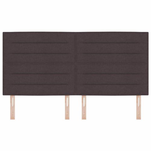 LED глава С LED лентисти светлини Тъмен кафяв 180 cm Полиестер