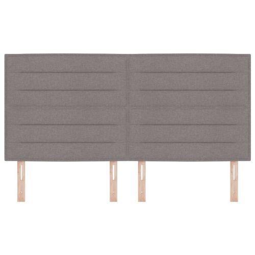 LED глава С LED лентисти светлини Таупе 180 cm Полиестер