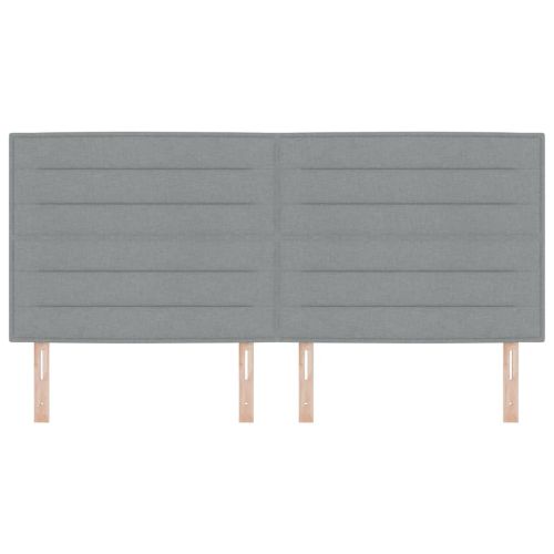 LED глава С LED лентисти светлини Светлосиво 200 cm Полиестер