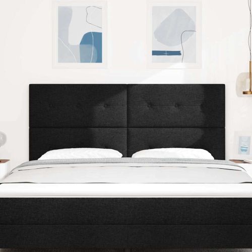 LED глава С LED лентисти светлини Черно 180 cm Полиестер