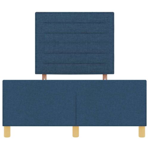 Рамка за легло с таблото Синьо 120 x 190 cm текстил