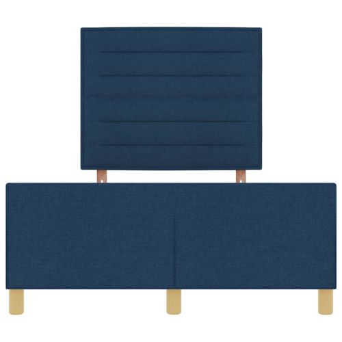 Рамка за легло с таблото Синьо 140 x 200 cm текстил