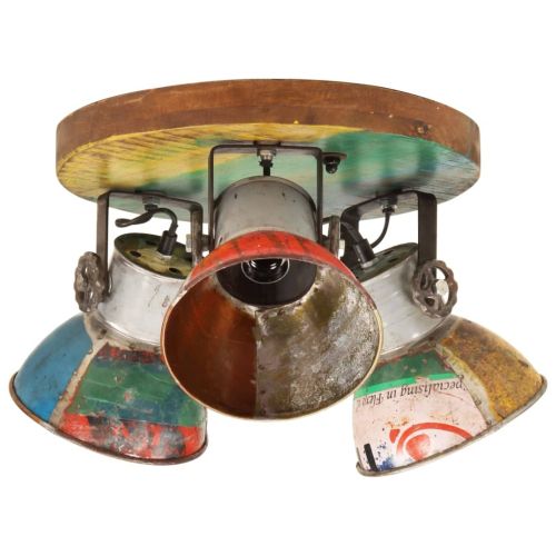 Индустриална таванна лампа 25 W многоцветна 42x25 см E27