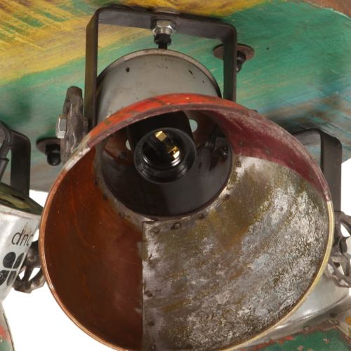 Индустриална таванна лампа 25 W многоцветна 42x25 см E27