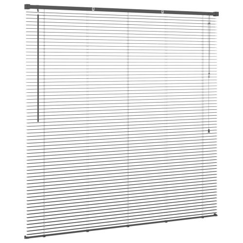 Венецианска щора Регулирума Сребристо сиво 150 x 150 cm ПВЦ