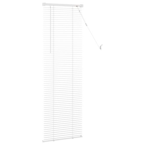 Венецианска щора Регулирума Бял 150 x 50 cm ПВЦ