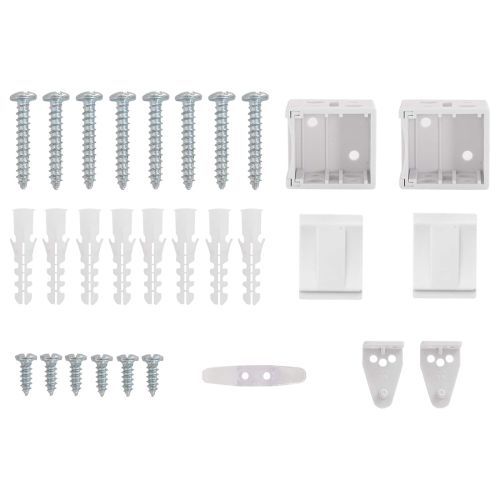 Венецианска щора Регулирума Бял 150 x 50 cm ПВЦ