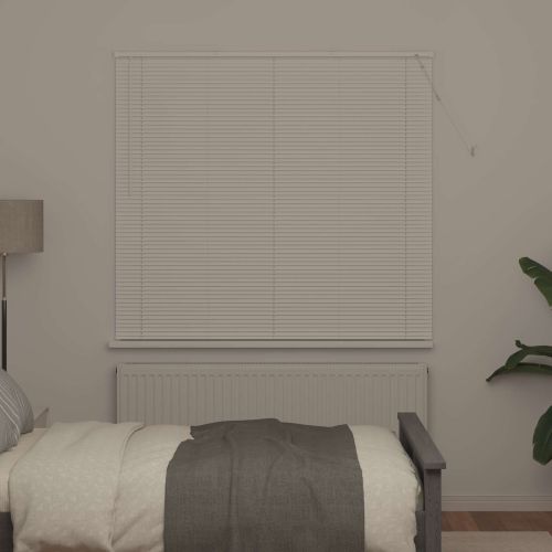 Венецианска щора Регулирума Бял 150 x 140 см ПВЦ