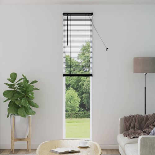 Венецианска щора Регулирума Черен 213 x 60 см ПВЦ