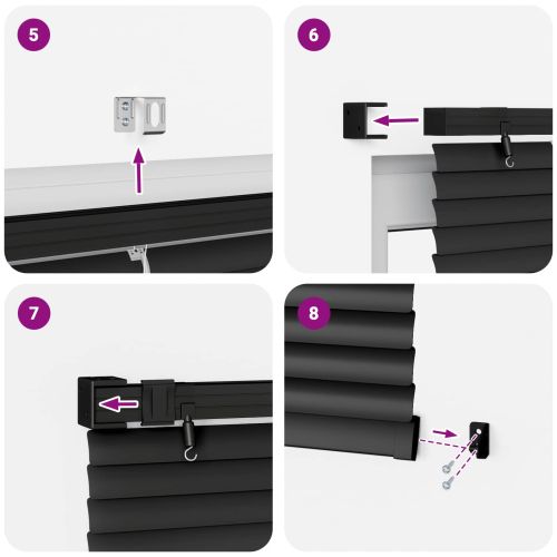 Венецианска щора Регулирума Черен 213 x 110 см ПВЦ