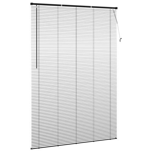 Венецианска щора Регулирума Черен 213 x 130 см ПВЦ