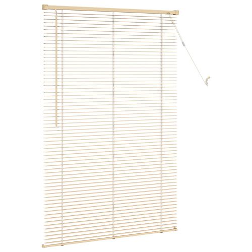 Венецианска щора Светло кафяво с шарка 150 x 90 cm ПВЦ