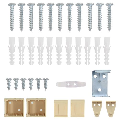 Венецианска щора Светло кафяво с шарка 213 x 110 см ПВЦ