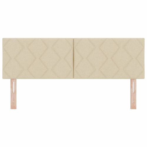 Облегалка за глава с таблото Крем 160 cm Изкуствена