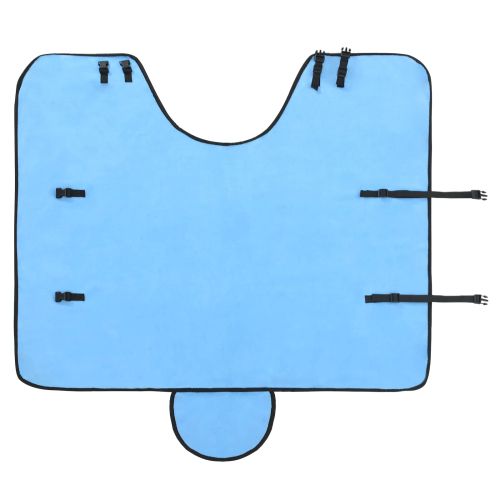Конско одеяло Пълно аквамариново Полиестер