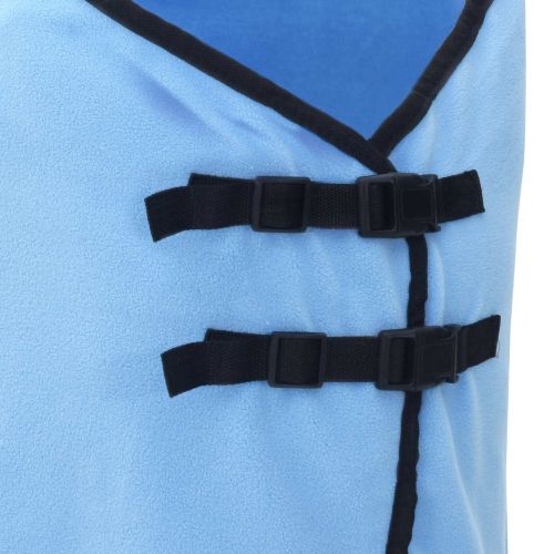 Конско одеяло Пълно аквамариново Полиестер