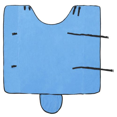 Конско одеяло Пълно аквамариново Полиестер