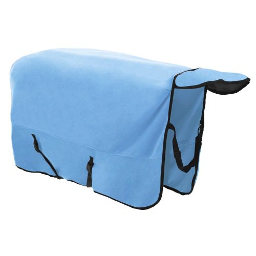 Конско одеяло Пълно аквамариново Полиестер