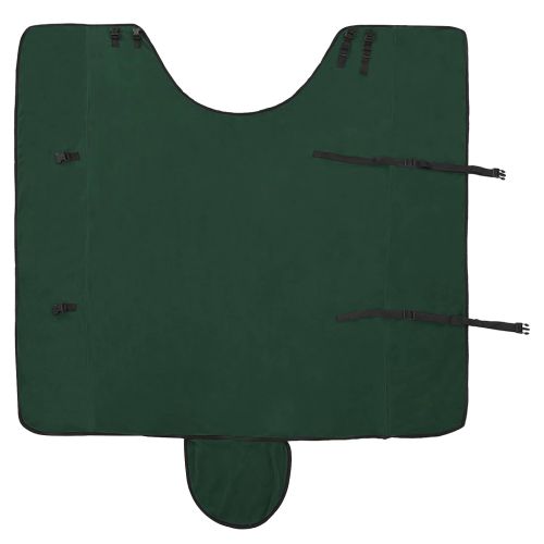 Конско одеяло Пълно тъмно зелено Полиестер