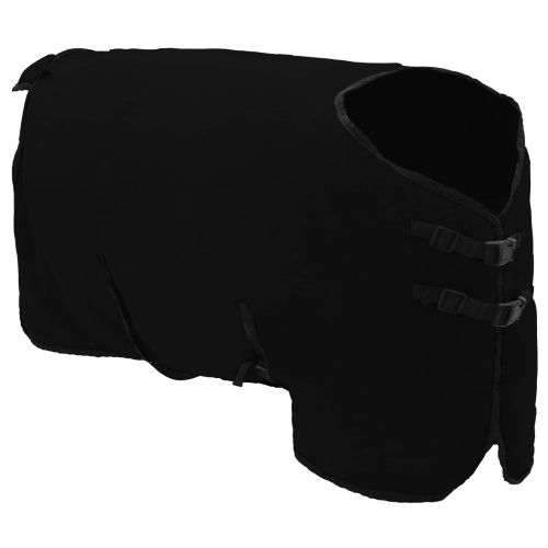 Конско одеяло Черно Полиестер