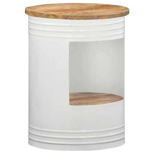 Маса за кафе, 43x55 см, масивно мангово дърво