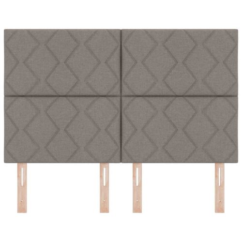 Облегалка за глава Таупе 160 cm текстил