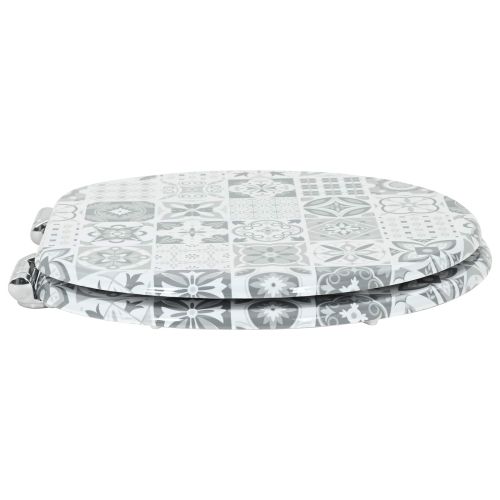 Мека затваряща се тоалетна седалка 2 pcs 44 x 38 см ПДЧ