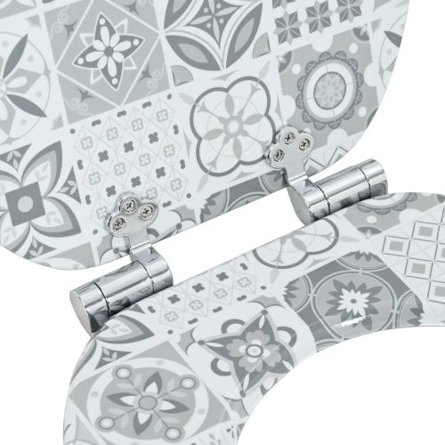 Мека затваряща се тоалетна седалка 2 pcs 44 x 38 см ПДЧ