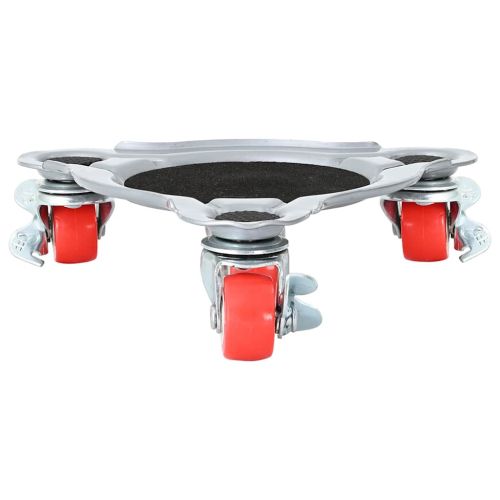 Мебелни колелца 4 бр. с повдигач 14,5x13,5x4 см стомана 400 кг