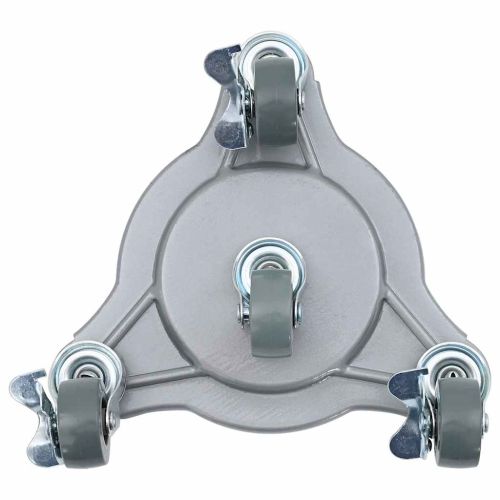 Мебелни колелца 4 бр. с повдигач 19x17,5x6 см стомана 1000 кг