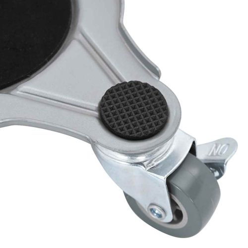 Мебелни колелца 4 бр. с повдигач 19x17,5x6 см стомана 1000 кг