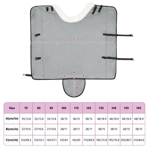 Конско одеяло Пълно тъмно зелено 145 cm Полар флийс
