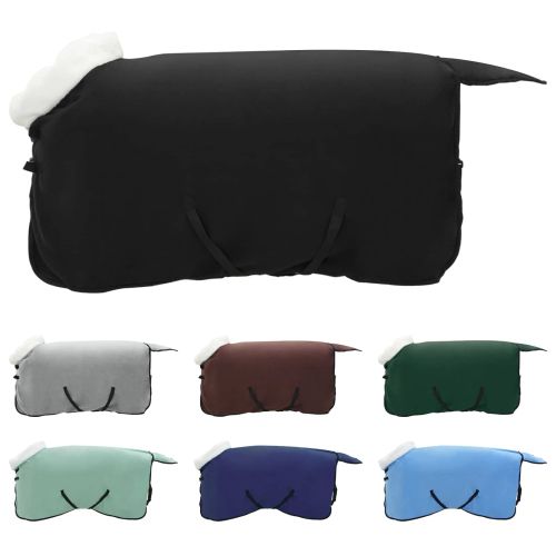 Конско одеяло Черно 115 cm Полар флийс