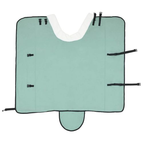 Конско одеяло Пълно тъмно зелено 165 cm Полар флийс