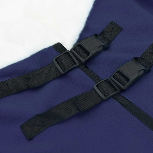 Конско одеяло Морски син 75 cm Полар флийс