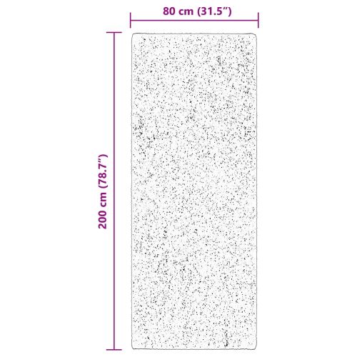Килими за помещение HUARTE Кафяво 200 x 80 см Полиестер