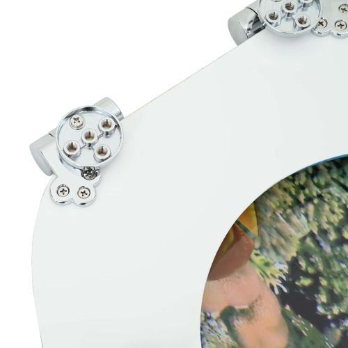 Мека затваряща се тоалетна седалка Дълбокосиньо море 44 x 38 см