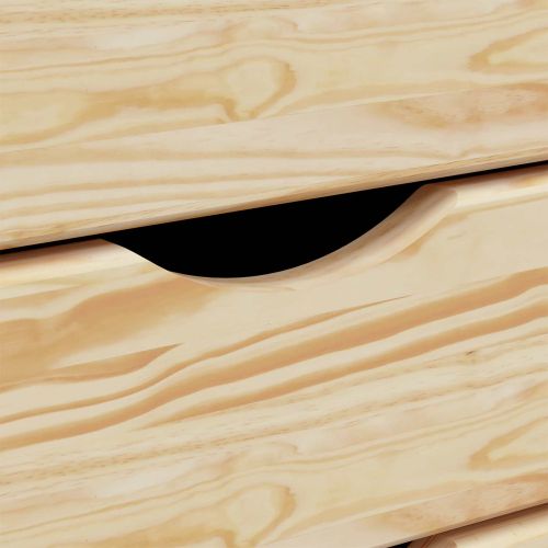 Ролково бюро с шкаф MOSS Ясна лакова покривка 34 x 39 x 65,5 cm