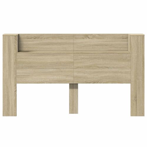 Табла за легло с LED осветление Сонома 180 x 16,5 x 103,5 cm