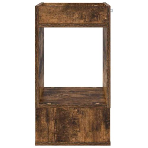 Крайна масичка Димян дъб 30 x 30 x 56 см Инженерно дърво