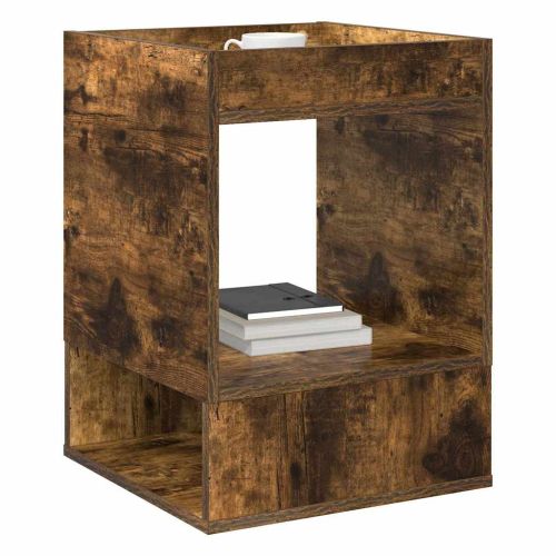 Крайна масичка 2 pcs Димян дъб 40 x 40 x 56 см Инженерно дърво