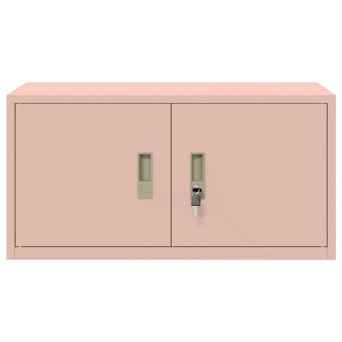 Шкаф за съхранение Розово 80 x 40 x 40 cm Стомана