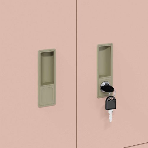 Шкаф за съхранение Розово 80 x 40 x 40 cm Стомана