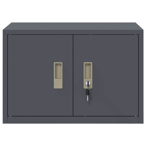 Шкаф за съхранение Антрацит 60 x 40 x 40 см Стомана