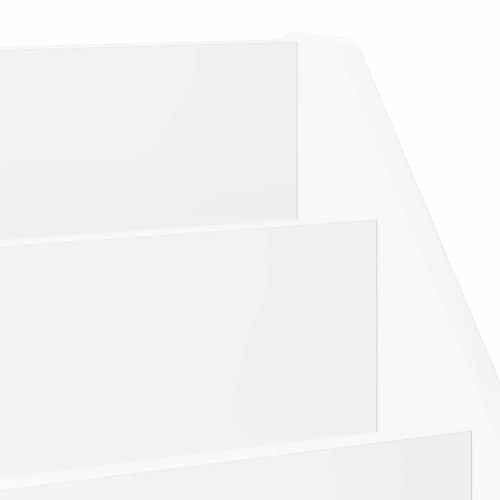 Детска рафт за книги Бяло 72,5 x 29,5 x 69 см Инженерно дърво