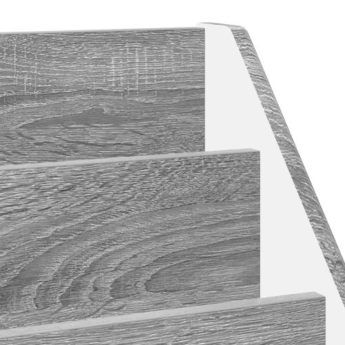 Детска рафт за книги Сив Сонома 72,5 x 29,5 x 69 см