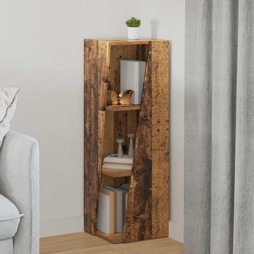 Странична рафт Старо дърво 33 x 32 x 100,5 см Инженерно дърво
