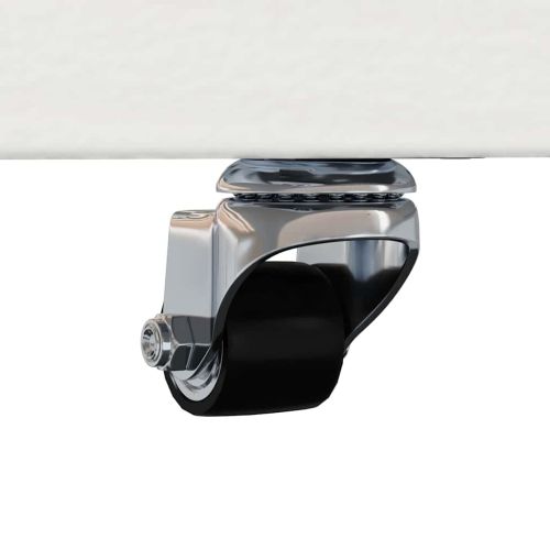 Рамка за легло Бяло 75 x 190 cm Солидно борово дърво