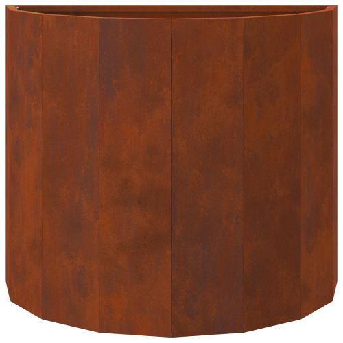 Кашпа Ръждясало 60 x 30 x 50 см Патинираща стомана