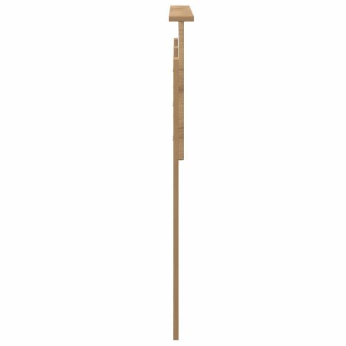 Облегалка за глава Дъб 120 cm Инженерно дърво